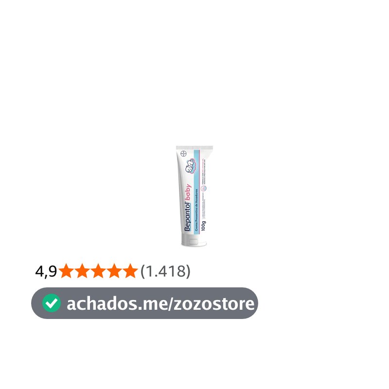 Bepantol Baby Pomada Assadura Bebe, Hipoalergênica, 100g