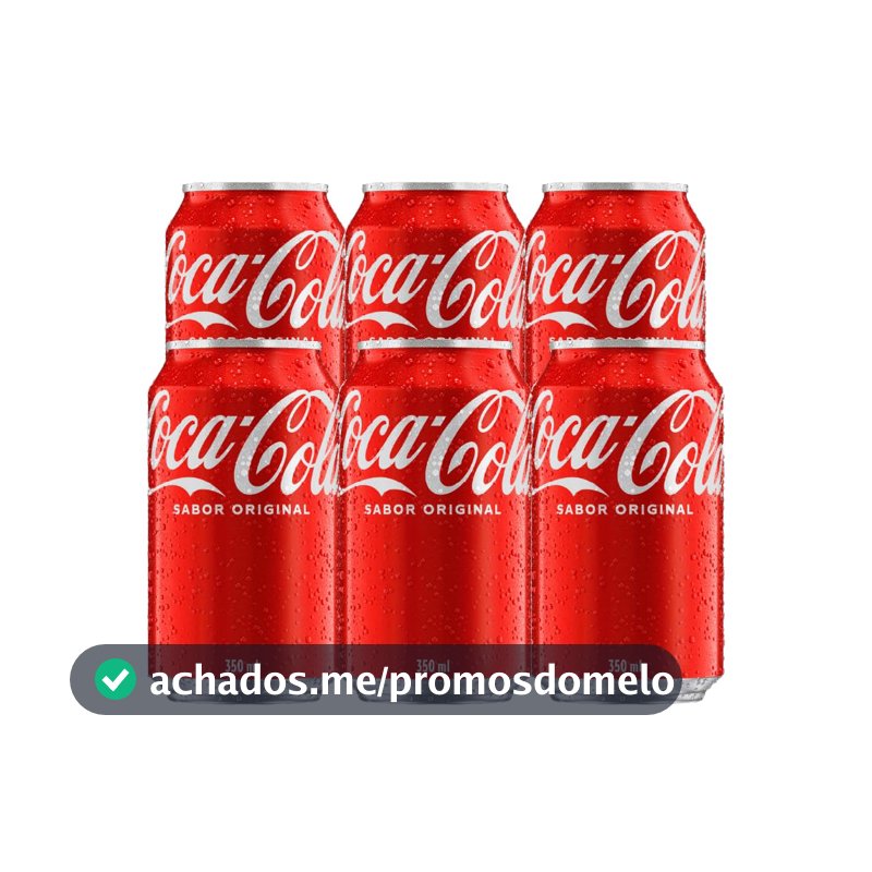 Pack de Coca-Cola Lata 350ML 6 unidades