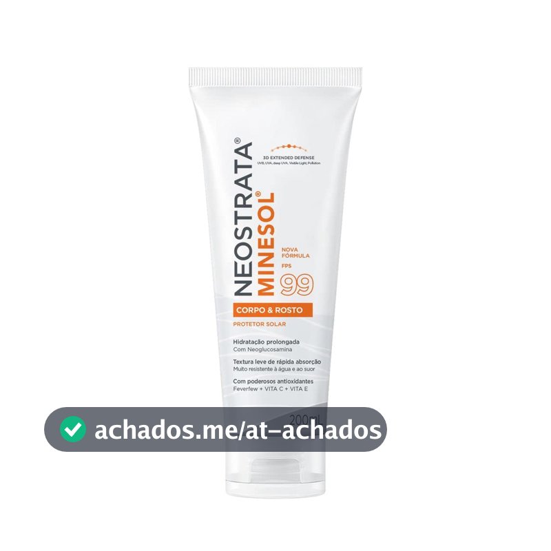 Protetor Solar Corporal NeoStrata Antioxidante, FPS 99, 200ml