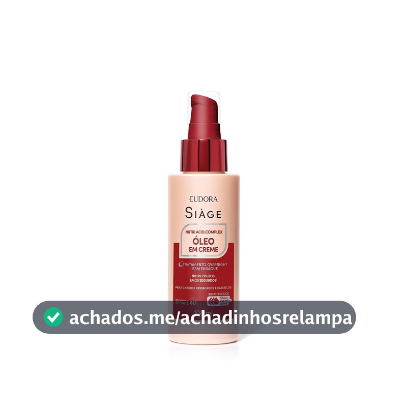 Eudora Siàge Nutri Acid.Complex Óleo em Creme 100ml