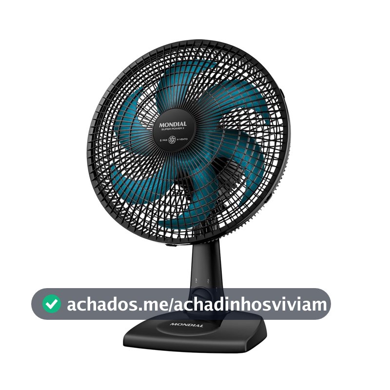 NVSP-30-AP2 - Ventilador de Mesa 30cm Super Power II 220V - Mondial