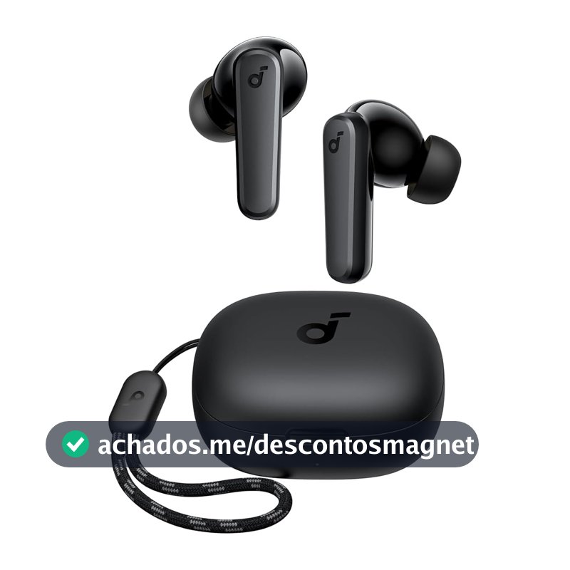 soundcore R50i da Anker, Fone de Ouvido Bluetooth 5.3 Sem Fio, 2 Mics IA
