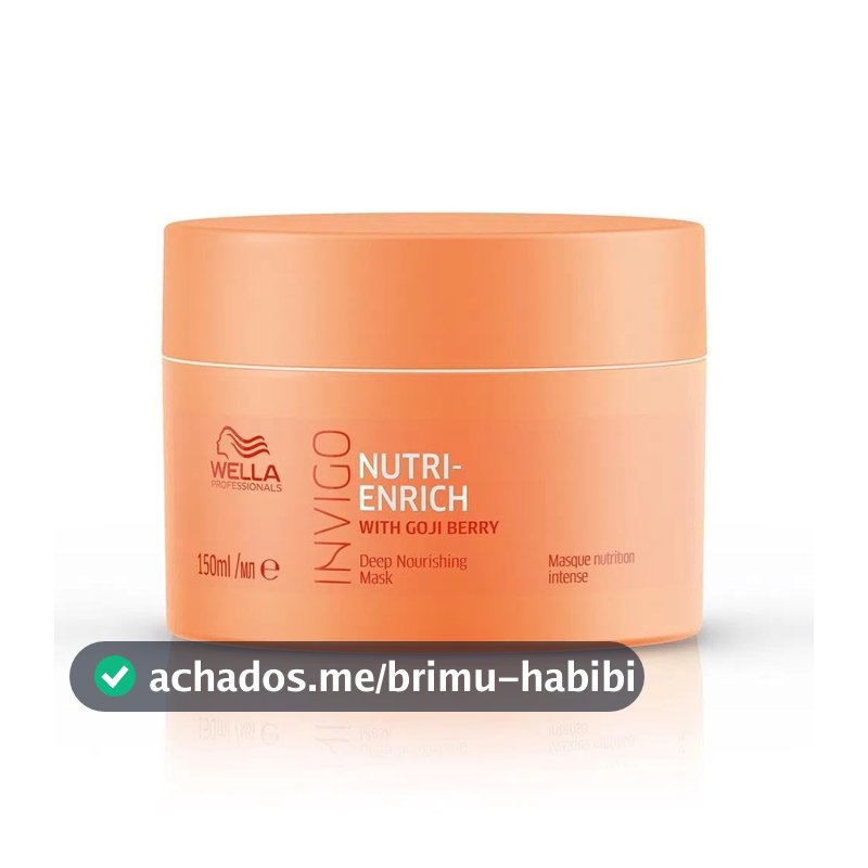 Máscara de Tratamento Invigo Nutri-Enrich Wella Professionals 150 ml