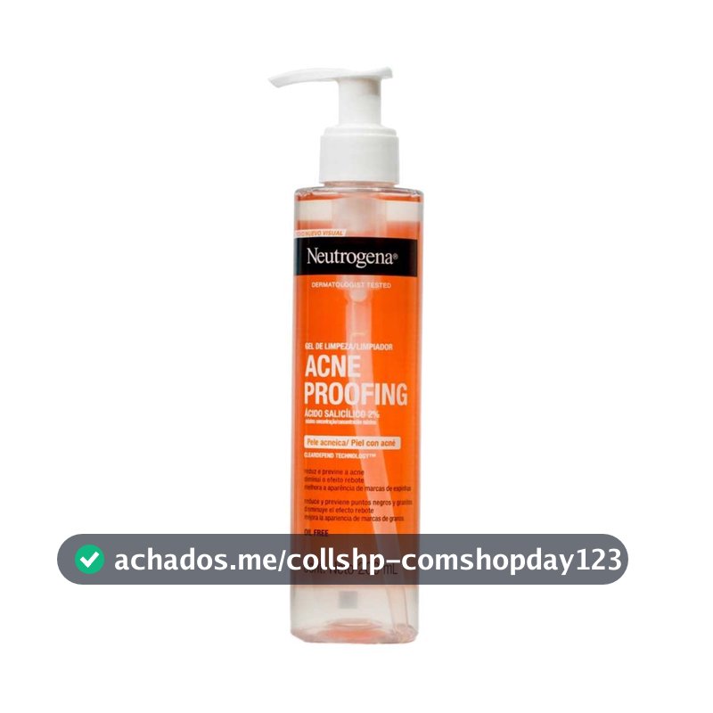 Gel de Limpeza Facial Neutrogena Acne Proofing, 200ml